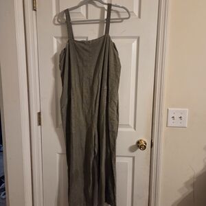 Universal Thread Olive Green Jumpsuit